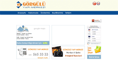 Desktop Screenshot of gorguluyapimerkezi.com