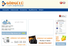 Tablet Screenshot of gorguluyapimerkezi.com
